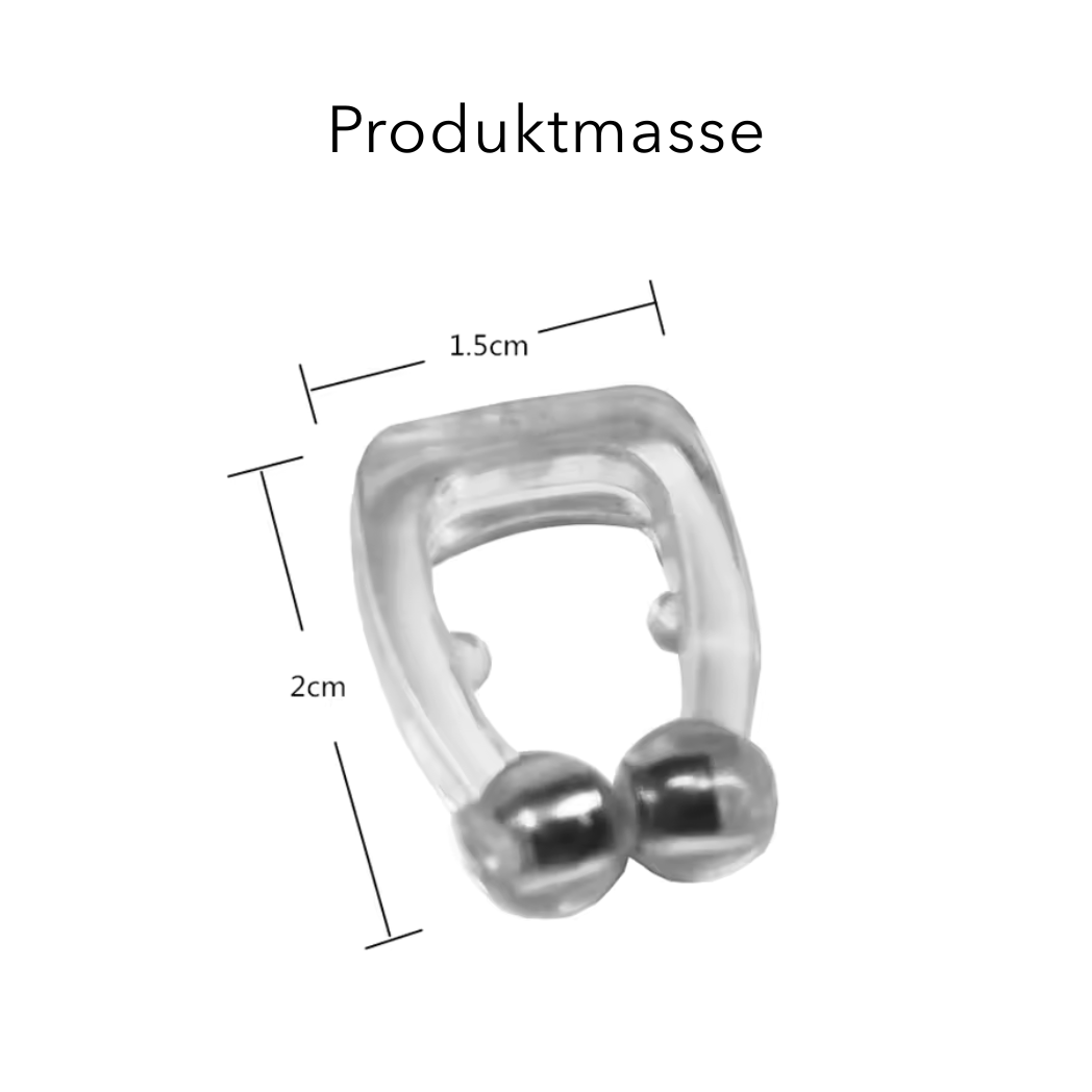 SnoreDelete™ - 8 Stück Anti-Schnarchclips