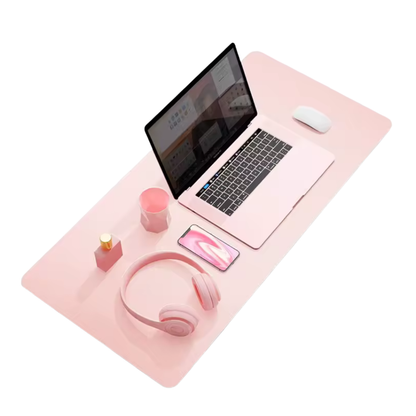 LeaderShield™ - Leder/PU Unterlage für Bürotisch - 30x60cm