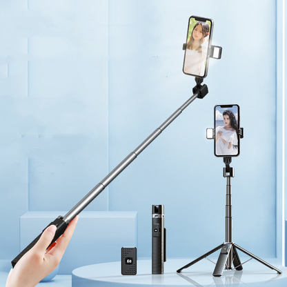 2in1 Bluetooth LED Selfie-Stick/Stativ