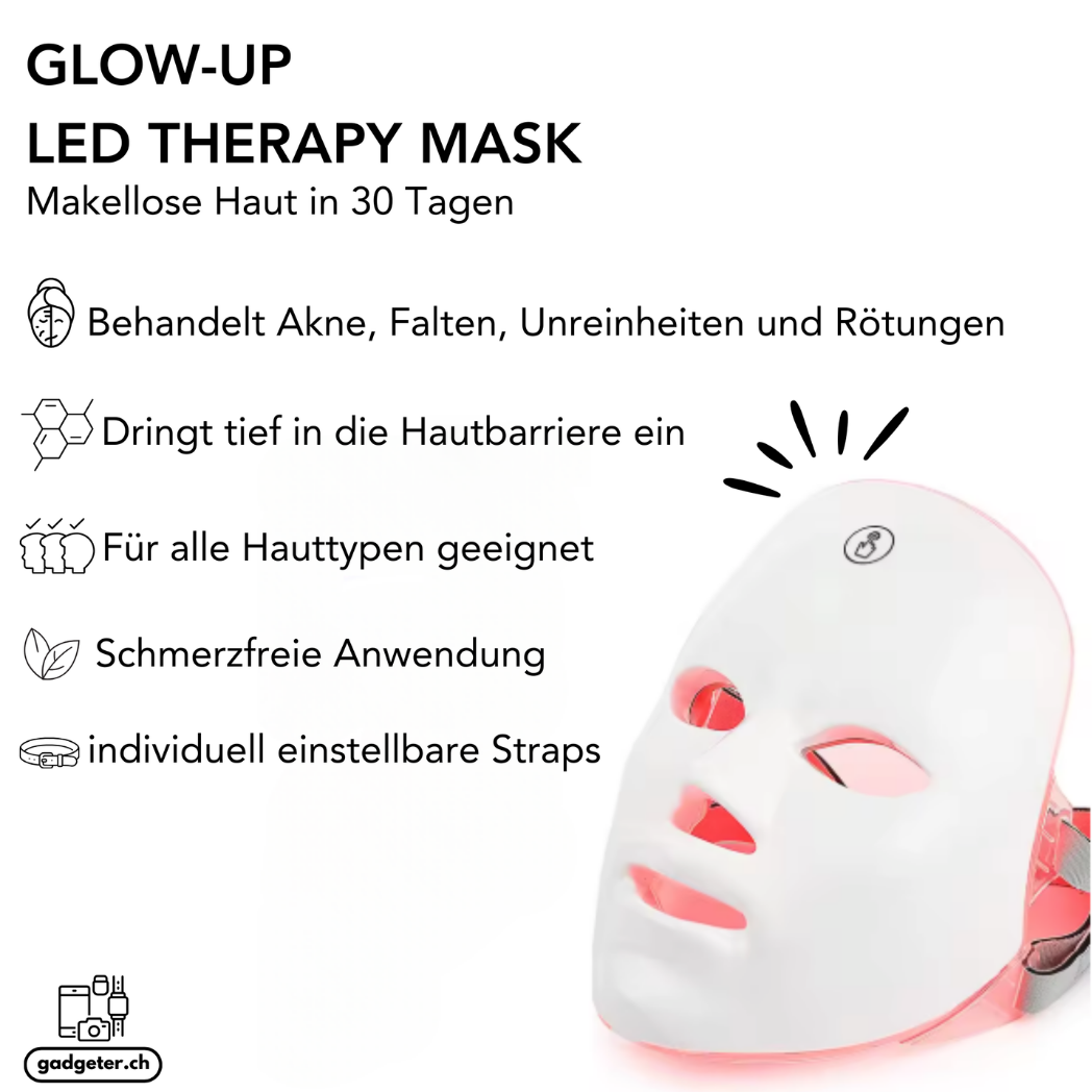 GLOW-UP™ - LED Therapie Maske