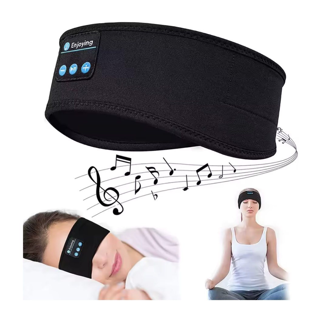 Sleepguard™ - Elastische Bluetooth Augenbinde mit Lautsprecherfunktion