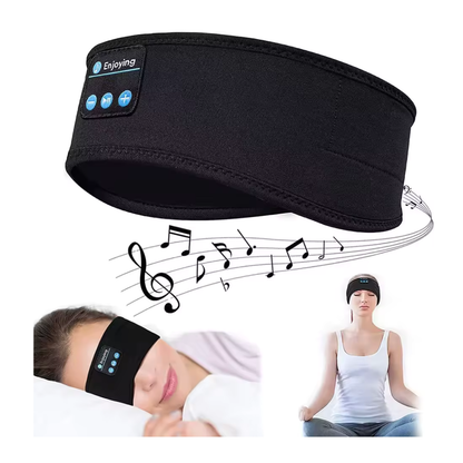 Sleepguard™ - Elastische Bluetooth Augenbinde mit Lautsprecherfunktion
