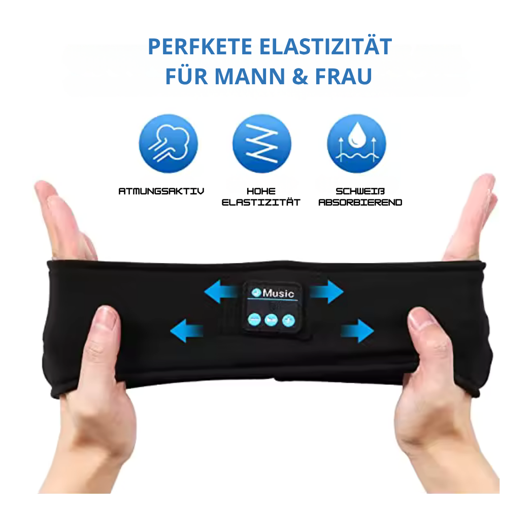 Sleepguard™ - Elastische Bluetooth Augenbinde mit Lautsprecherfunktion