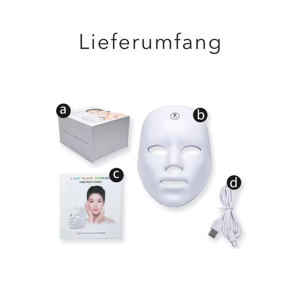 GLOW-UP™ - LED Therapie Maske