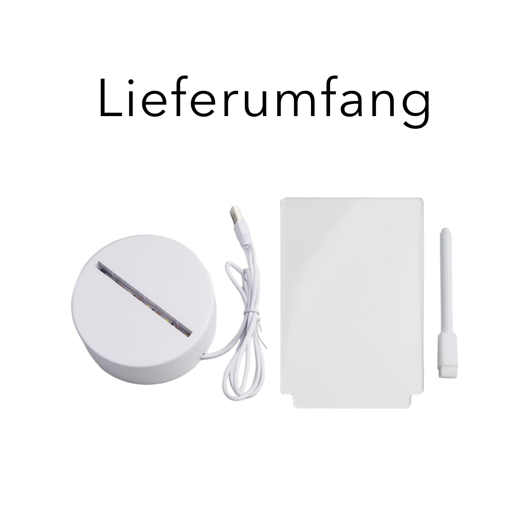 Shineboard™ - Leuchtendes Notitzbrett