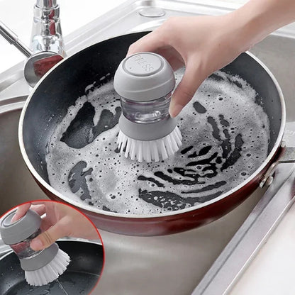 Clean Sink - Dishwashing Brush with Soap Dispenser