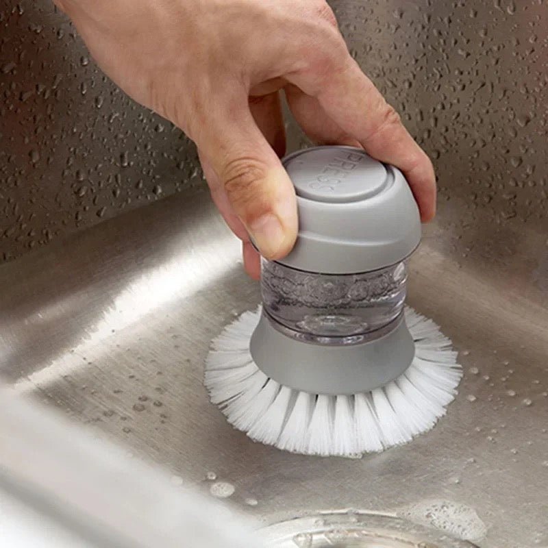 Clean Sink - Dishwashing Brush with Soap Dispenser