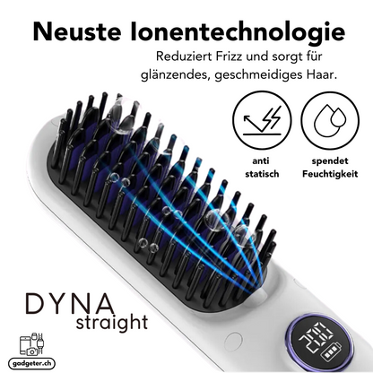 DynaStraight - hair straightener and brush comb